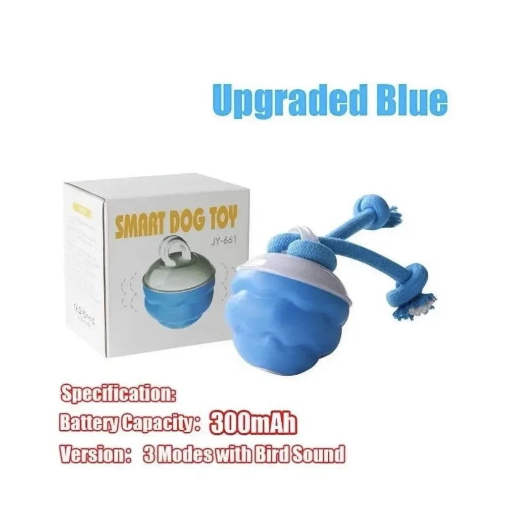 THE CHASE Anti-Boredom Moving Dog Ball | 3-Mode Smart Exercise Toy